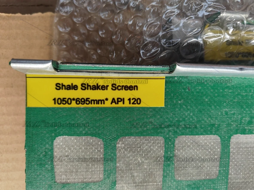 Solid control oil drilling vibrating screen wave screen