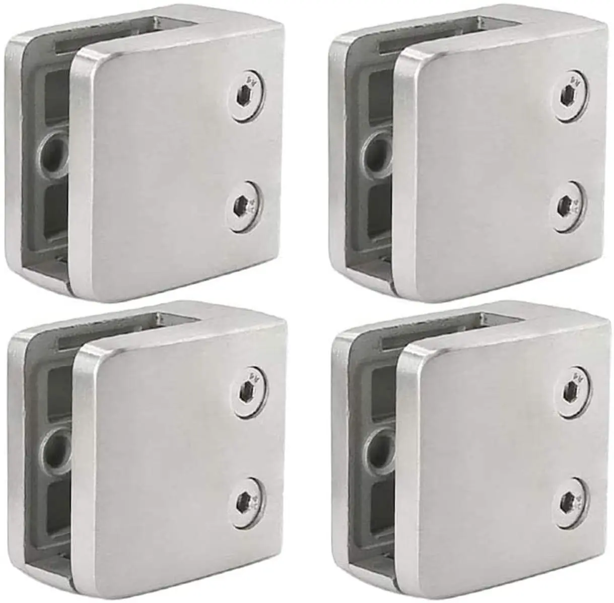 New Design Clamp for Glass Panel Table Connectors Glass Clamp Stainless Steel 316 Wall Glass Clamp