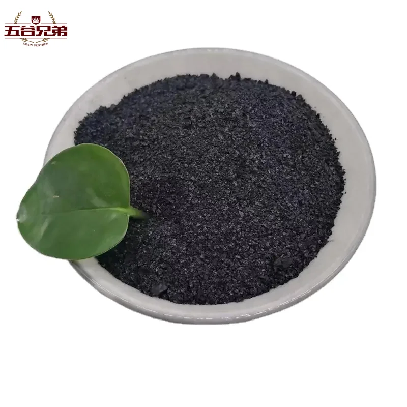 100% Water-Solubility Super Potassium Humate Powder organic fertilizer for agriculture