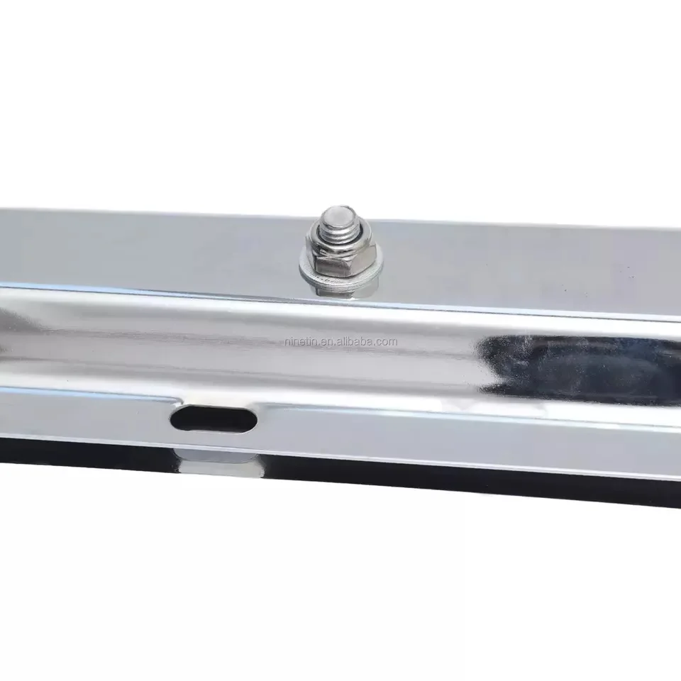 Good quality chrome mirror polished finishing stainless steel mud flap hanger truck body parts