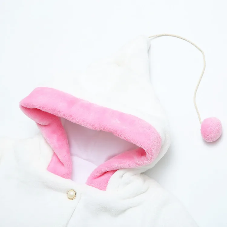 
Girl baby coat girls Korean style outerwear infant spring hooded coat 