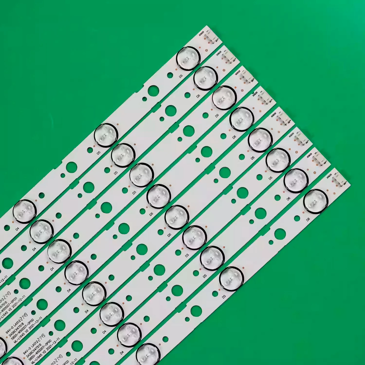 HX-NO.1324 LED TV Backlight Lamp Strip 7791-650000-D260 MS-L2445 V1 for 50M9 50X6 W50US 50E388G LED Strips