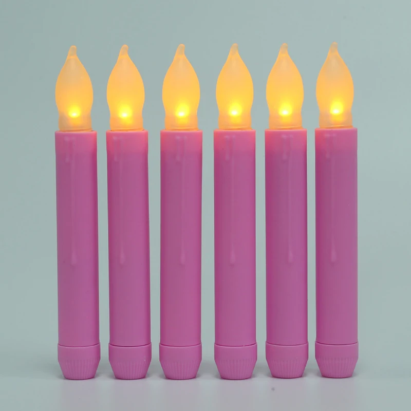 12 Pcs LED Flameless Candle Lights Battery Powered Electronic Tealight Lamps For Home Wedding Birthday Party Decoration