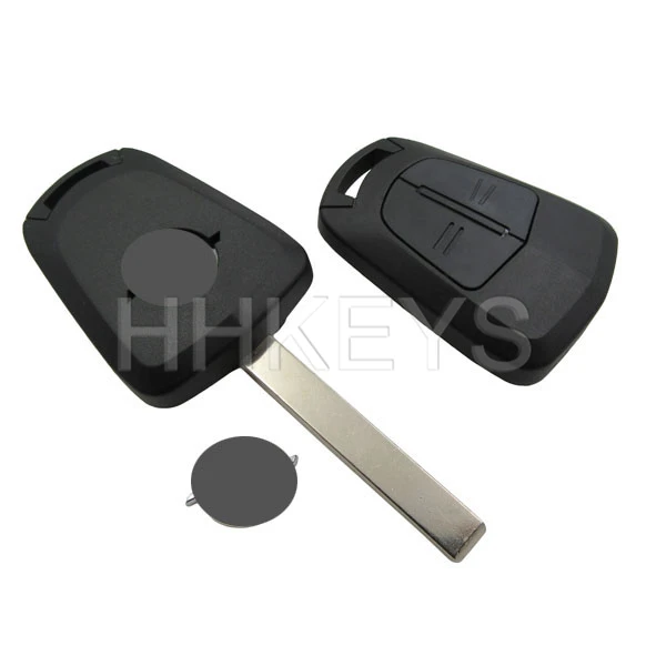 2 Button Remote Car Key Fob Cover Case Shell For Opel Vauxhall Astra H Corsa D Zafira B Car HU100 Blade