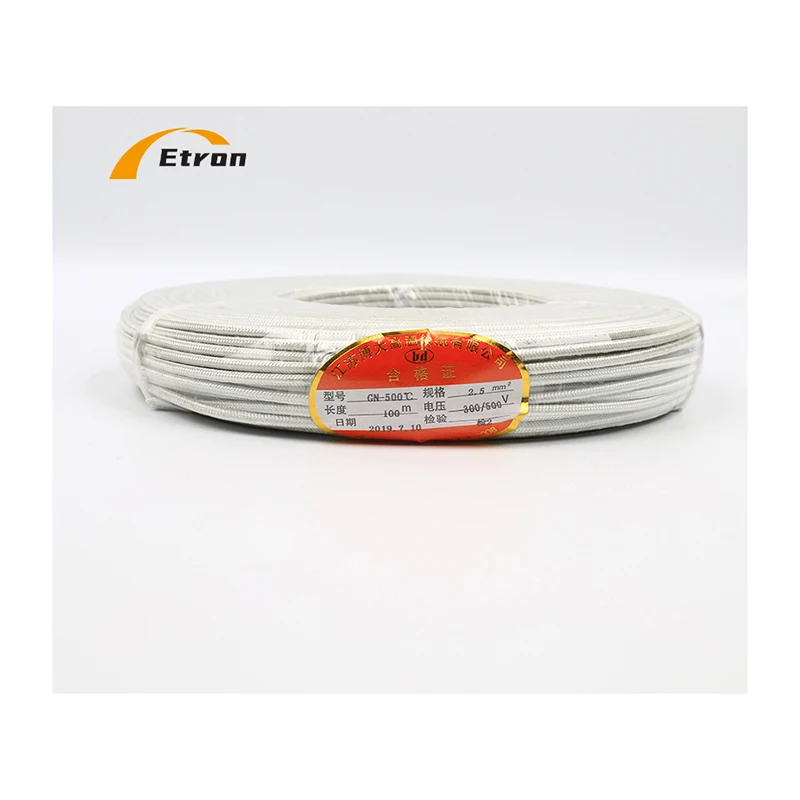 Mica Tape High Temperature Wire Mica Tape Fiberglass Fire Resistance High Temperature Wire GN800