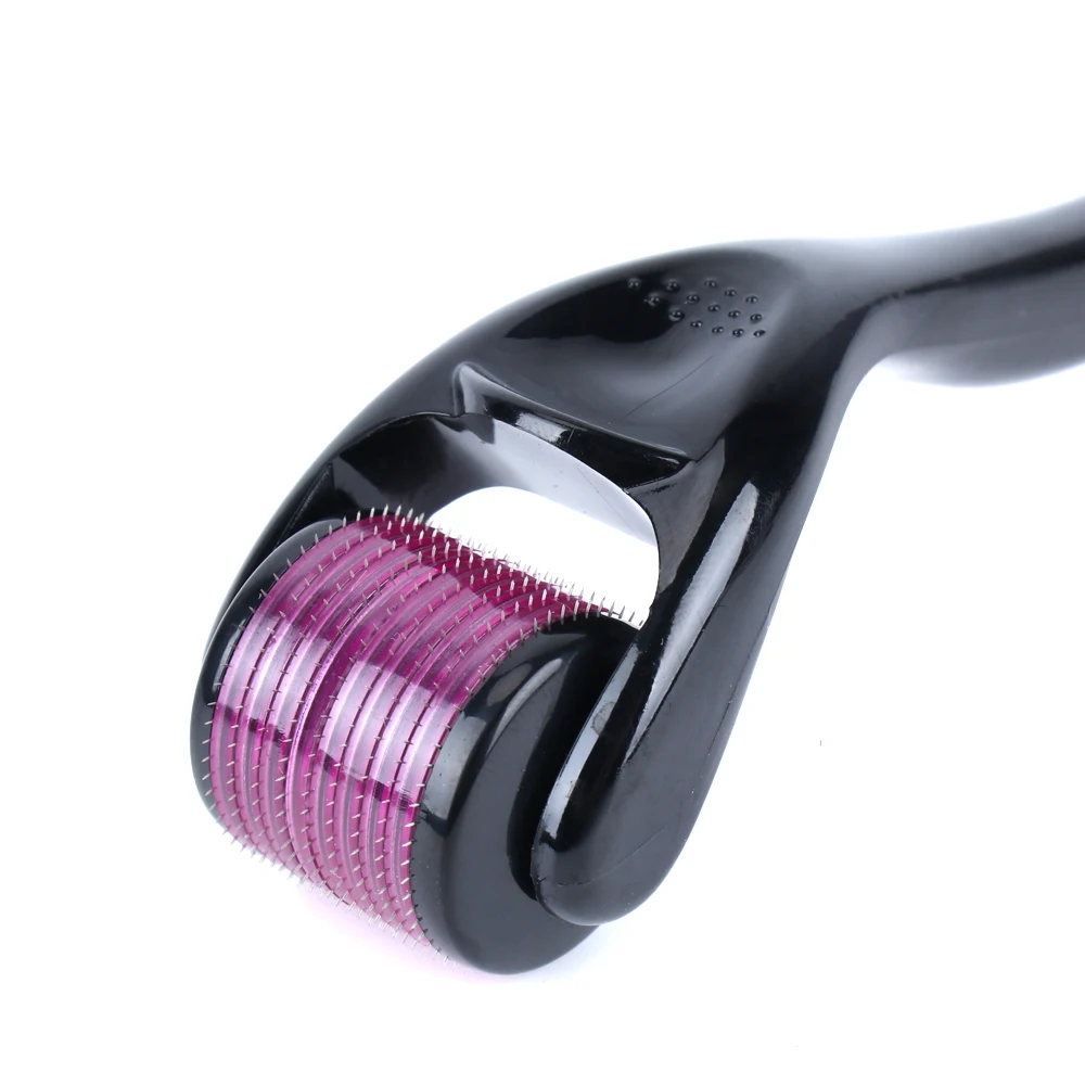  TUYING best 1.0/1.5mm skin brightening black 0.5 mm dermaroller 540 microneedle titanium needles derma roller
