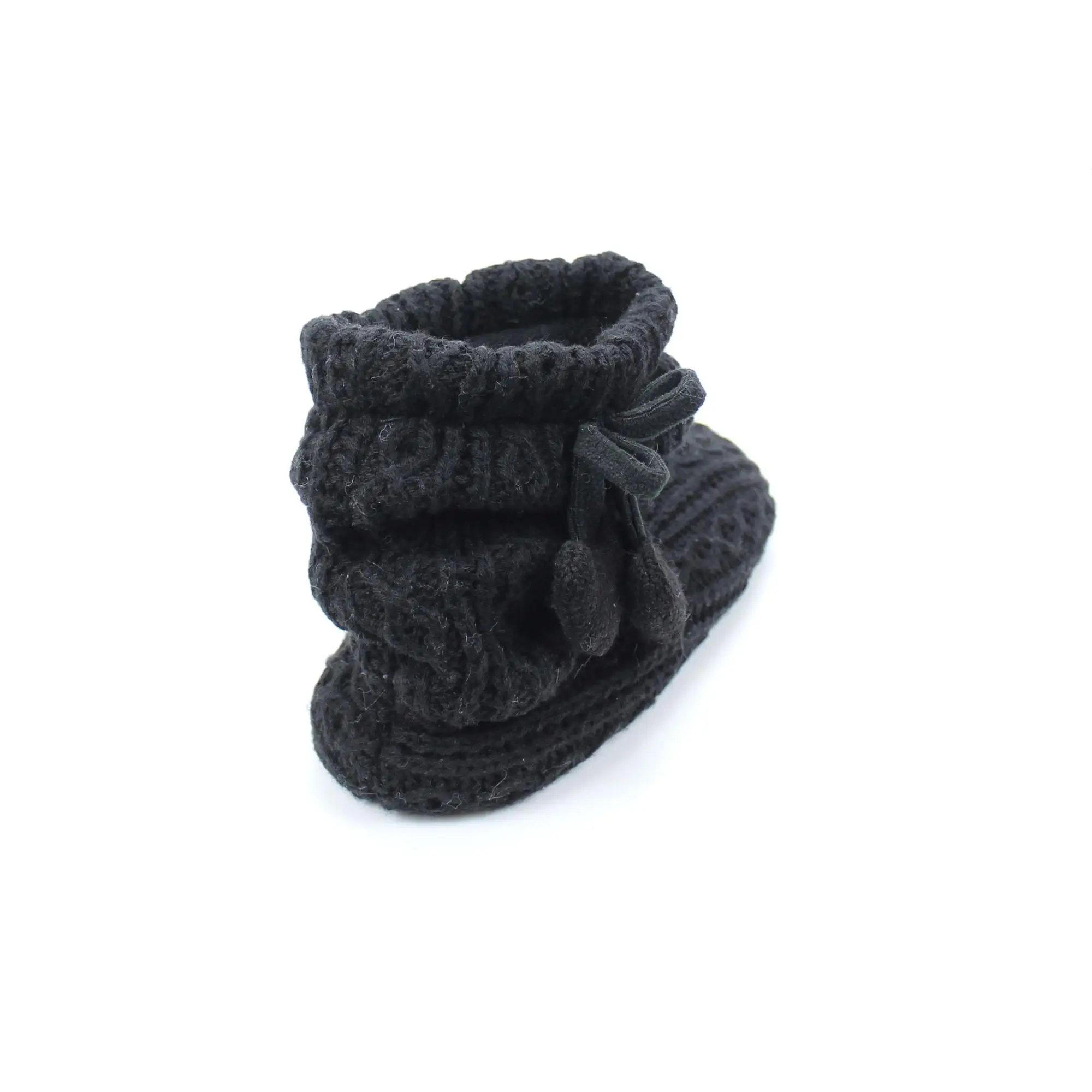 
Soft sole warm fur lining winter indoor Knitting boots for women shoes 