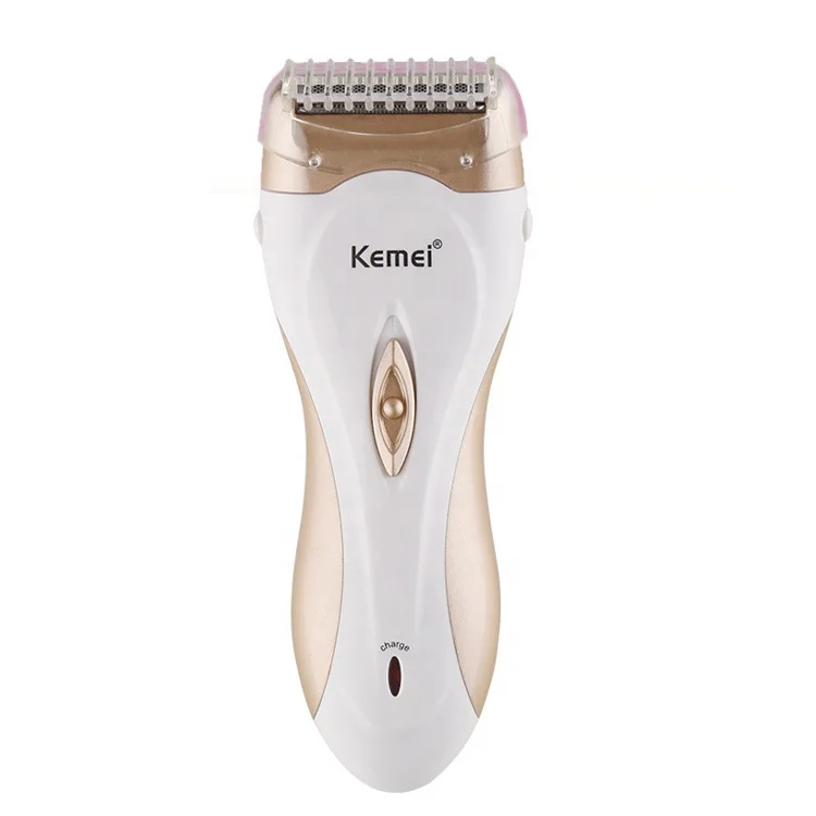 KM-3518 Electric Lady Shaver Rechargeable Hair Removal Machine Portable Epilator
