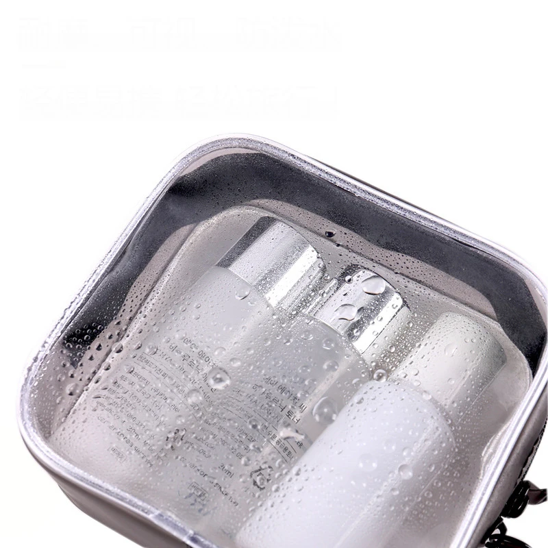 OEM Makeup Pouches PVC Clear Pouch Toilet Bag Transparent Custom Promotional Gift Women Zipper Bag