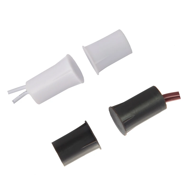 Круглый Магнитный Дверной контакт переключатель для домашней сигнализации магнитный датчик EB-135