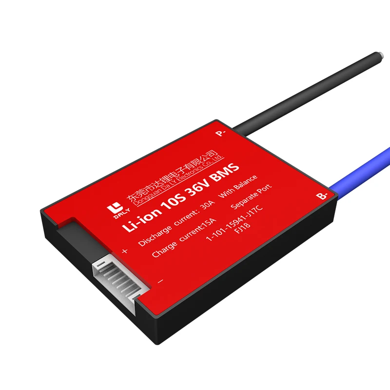  Аккумуляторные батареи DALY 36 в BMS bms 30 А 40 50 60 80 100 200 li-ion 10 с для