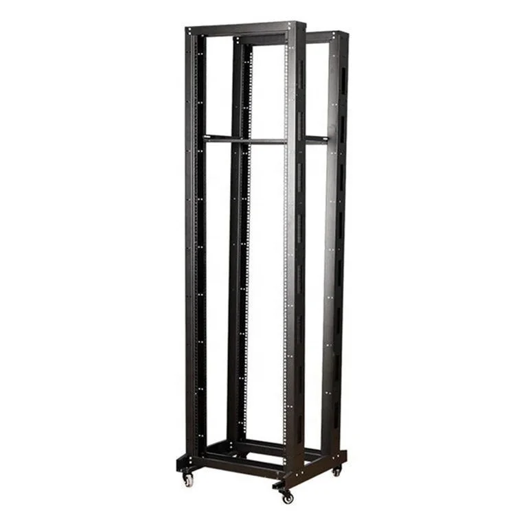 BOLEIN 22U 27U 32U 37U 42U 47U 19 Inch Network Cable Management Frame Adjustable Rack Height Double DDF Open Rack Cabinet