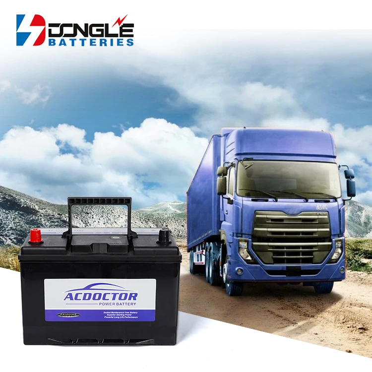 Dongle MF105D31L 750 CCA Trucks Automotive Rechargeable SMF 12V 90Ah Lead Acid Car Battery