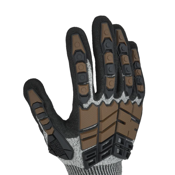 2024 A5 Cut-Resistant Work Gloves TPR Anti-Impact Waterproof Safety Protective Gloves
