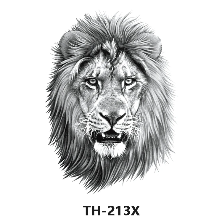 Модные художественные наклейки на руку для влюбленных классные Временные татуировки с рисунком волнистые в виде зверя