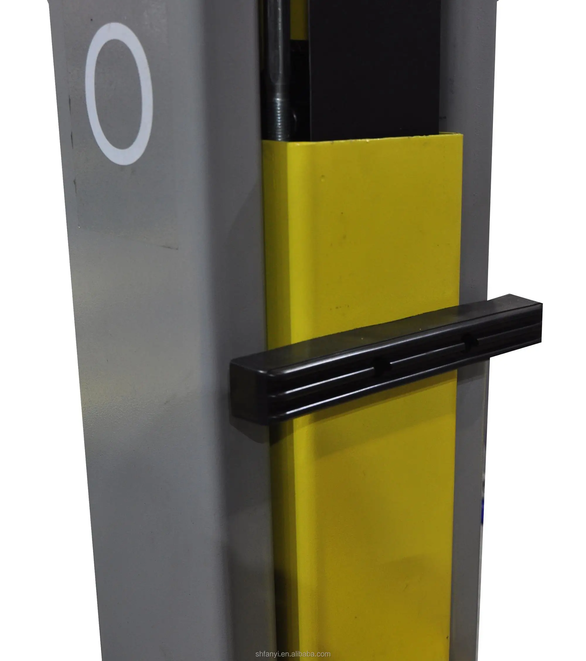 Solenoid one side release hydraulic car lift Low pad arm design with CE certification