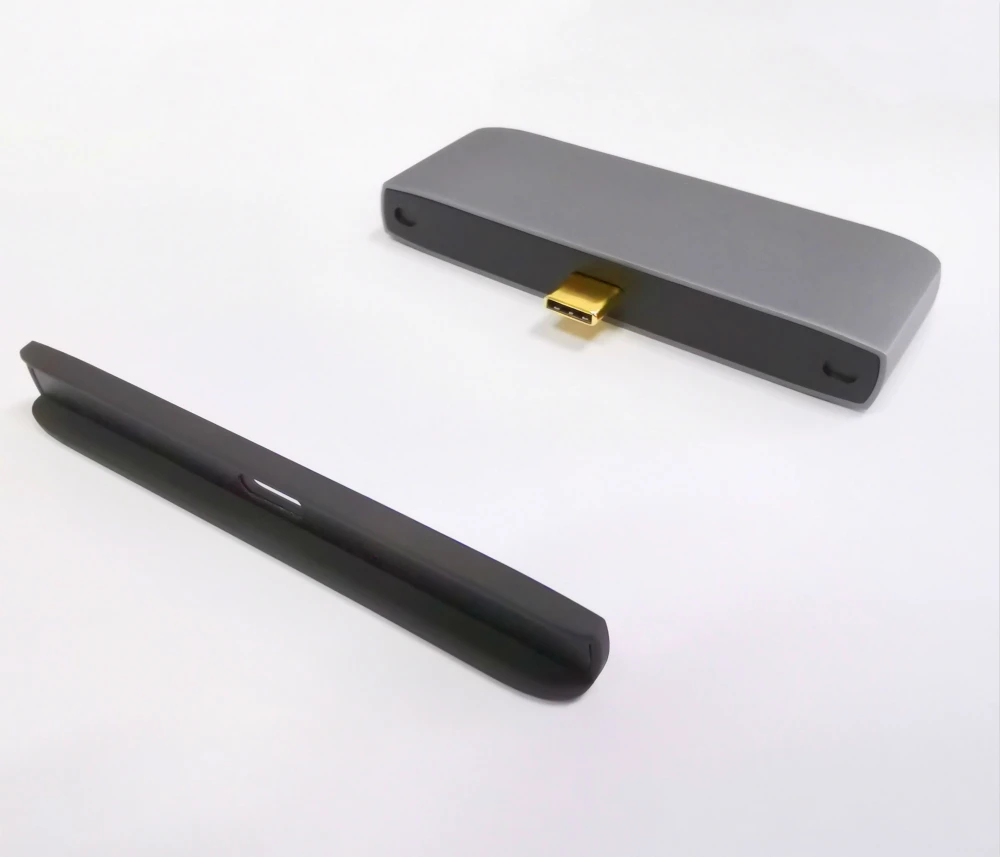 
IKATAK 2020 New 4 in1 USB-C Adapter with Compact Magnetic Holder USB Type C hub for iPad 