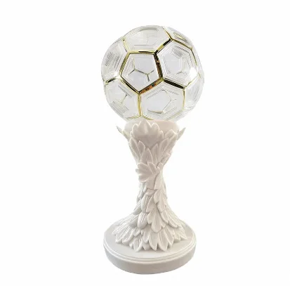 Custom high quality football trophy price discount Creative Metal trophy Football match trophy souvenir