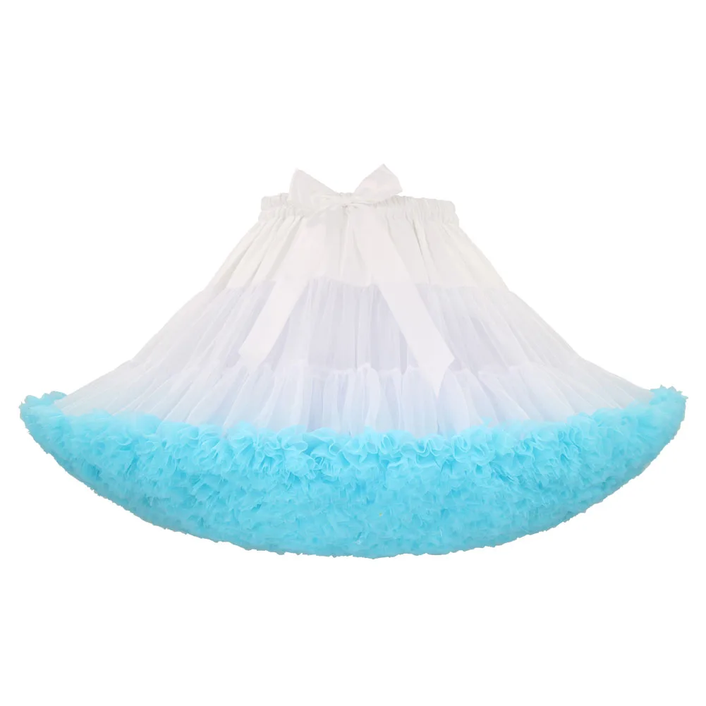 New style high quality polyester children short tulle tutu mini Layers skirtPettiskirt  for   girl