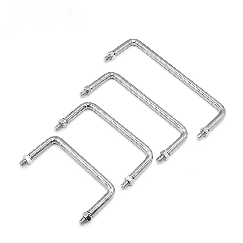 JAYA 304 stainless steel industrial handle Carbon steel distribution box equipment external screw handle handle external screw