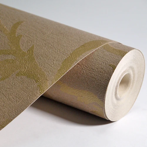 Customized modern PVC vinyl wallpaper roll grass pattern Living room Bedroom PVC wallpaper