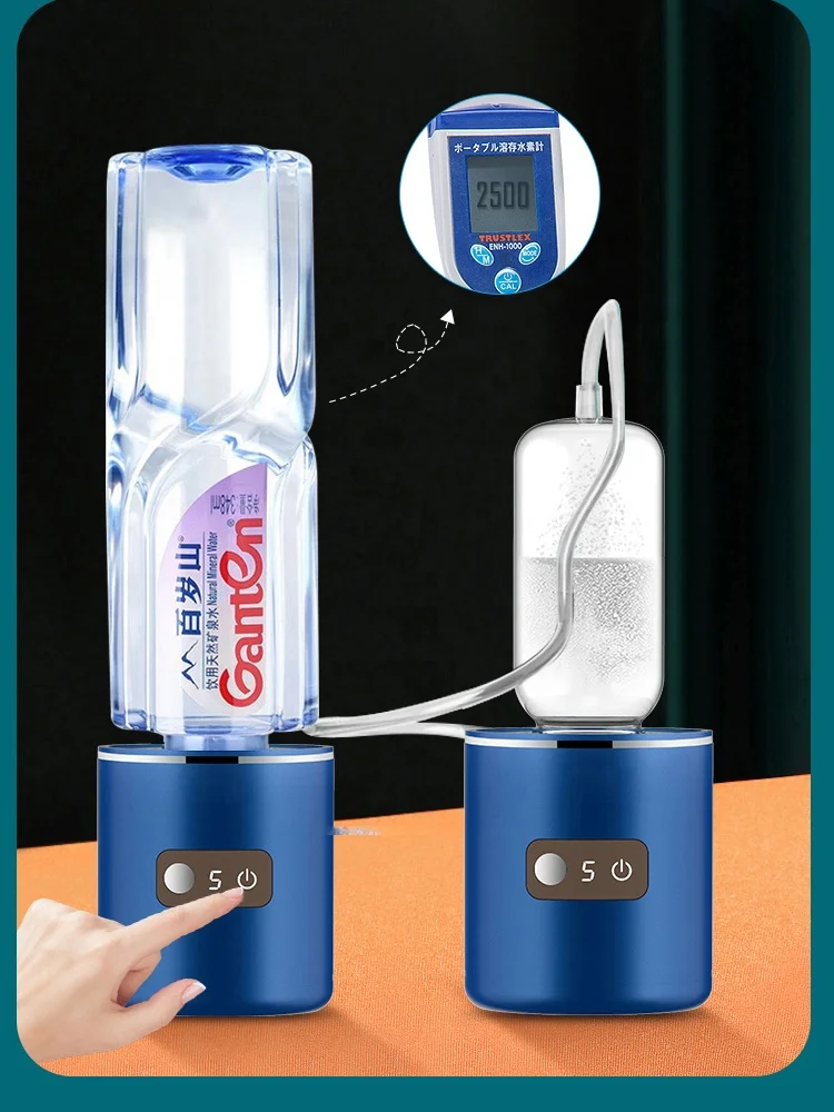 Best Hydrogen Rich Water Ionizer  High Concentration Molecular Hydrogen 5000ppb H2 Inhaler Hydrogen Water Bottle
