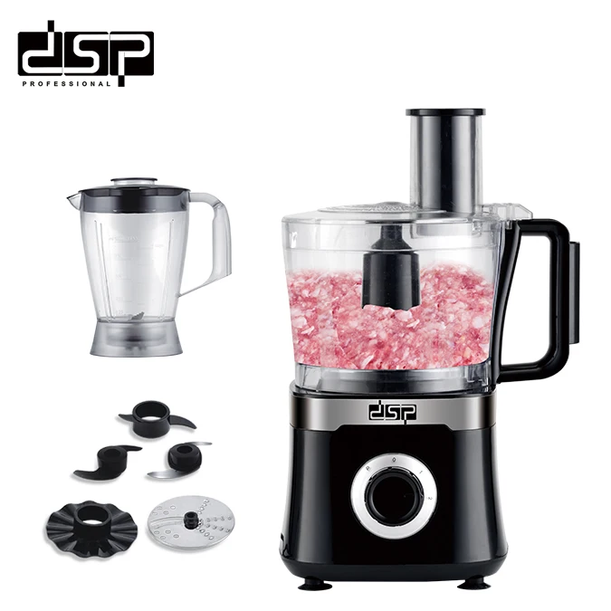 DSP Food Processor 4 in 1 800W SS Blade household Kitchen electric multifunctional Meat Food Chopper Cutter Meat grinder