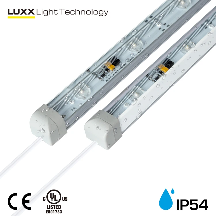 
2019 Slim ALU PCB Aluminum Extrusion Freezers Chillers Corner Distribution Optical Lens LED Lights Cooler Lighting 