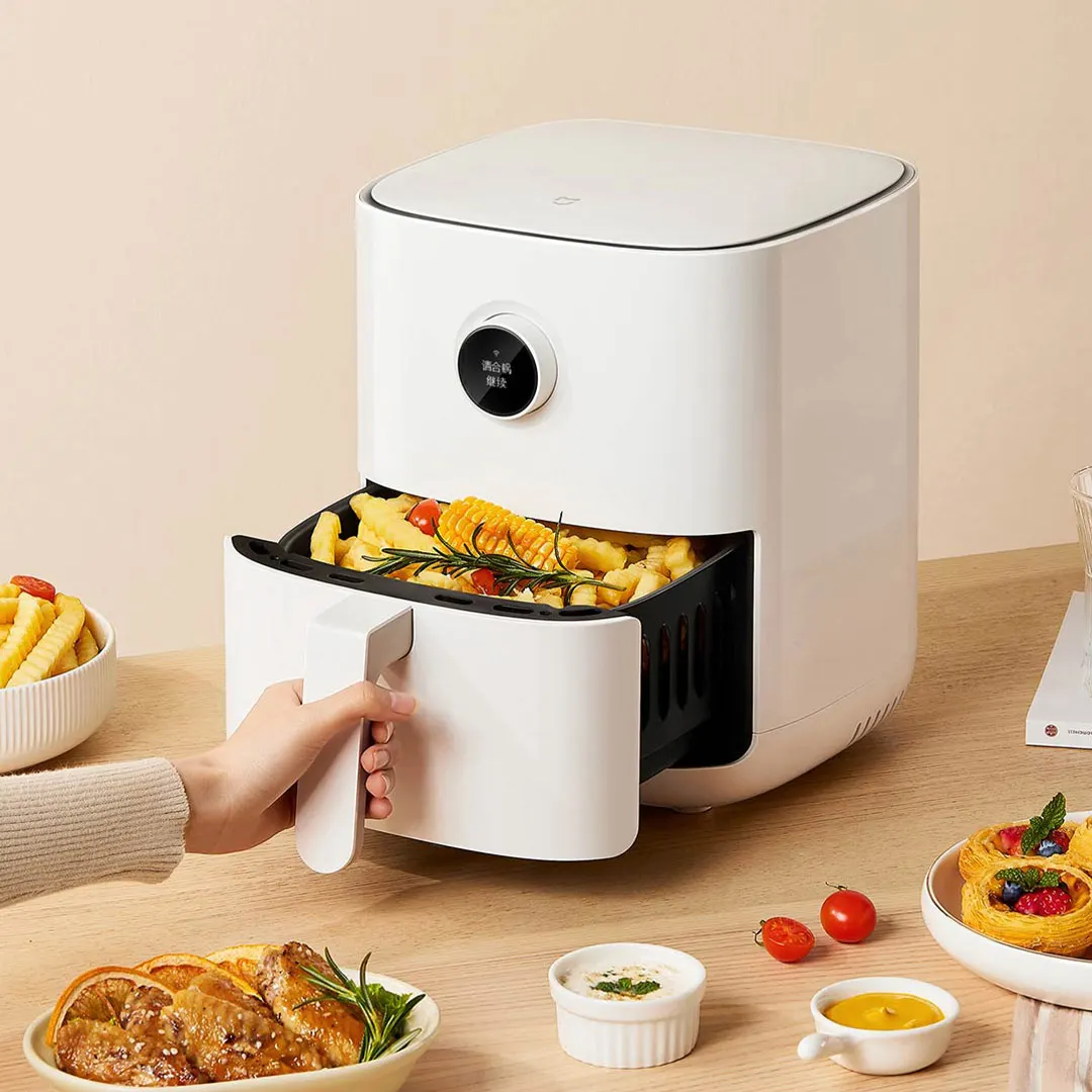 R XIAOMI Mijia Smart Air Fryer  3.5L EU OLED Screen Support Mijia App Control Airfryer