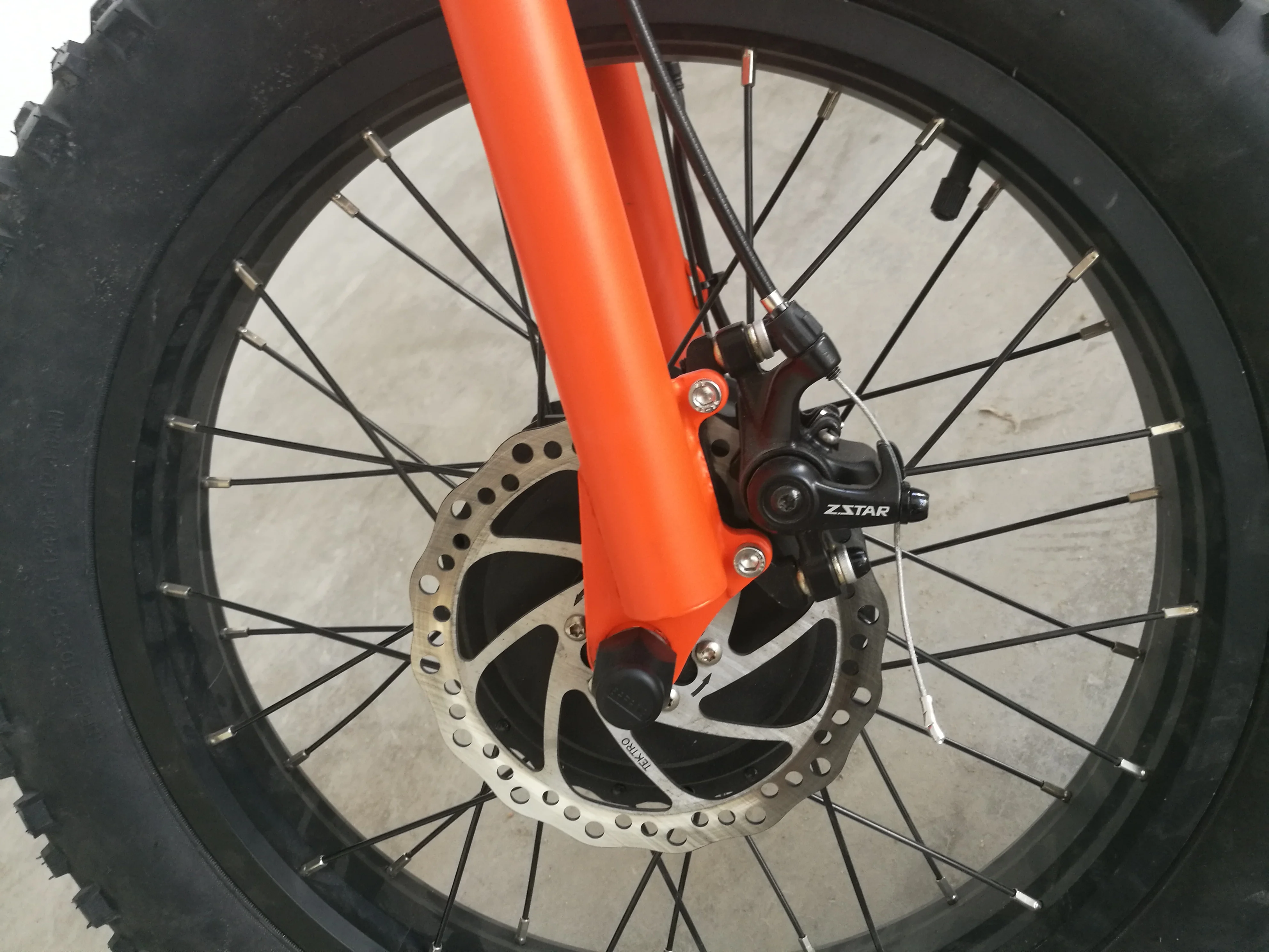 48v 500w Front Wheel Hub Motor Cargo Ebike Fat Tire Electric Tricycle