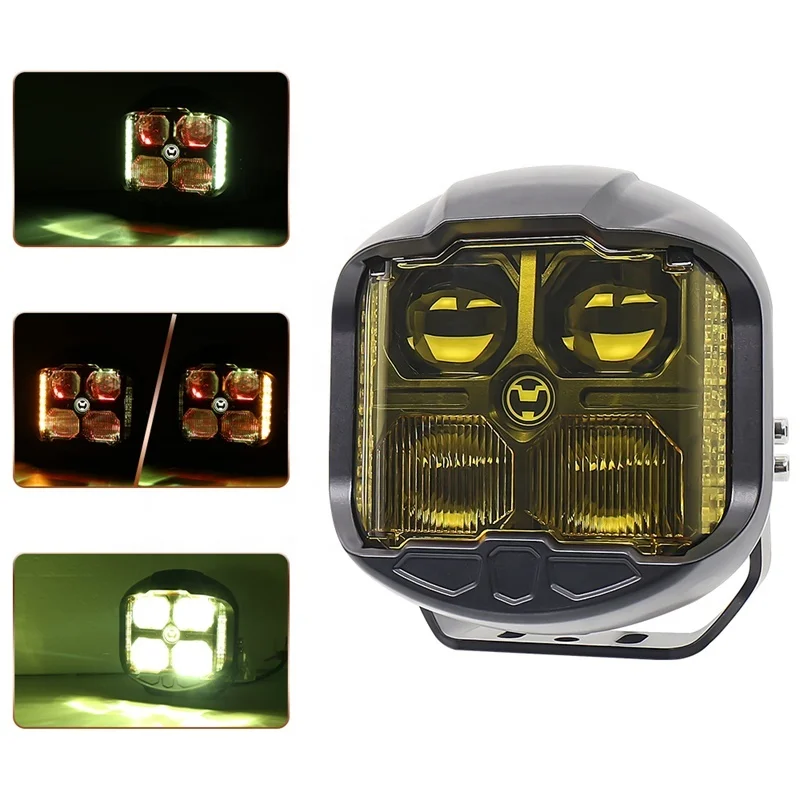 OVOVS4x4 Accessories 65W 5700LM Combo Beam Offroad Truck 6 Inch Led Work Light for 4x4 Tractor Pickup Truck ATV