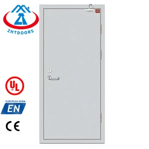 ZHTDOORS China Best Selling Product High Quality Single Leaf Multi Style 90 Minute Fire Safety Door