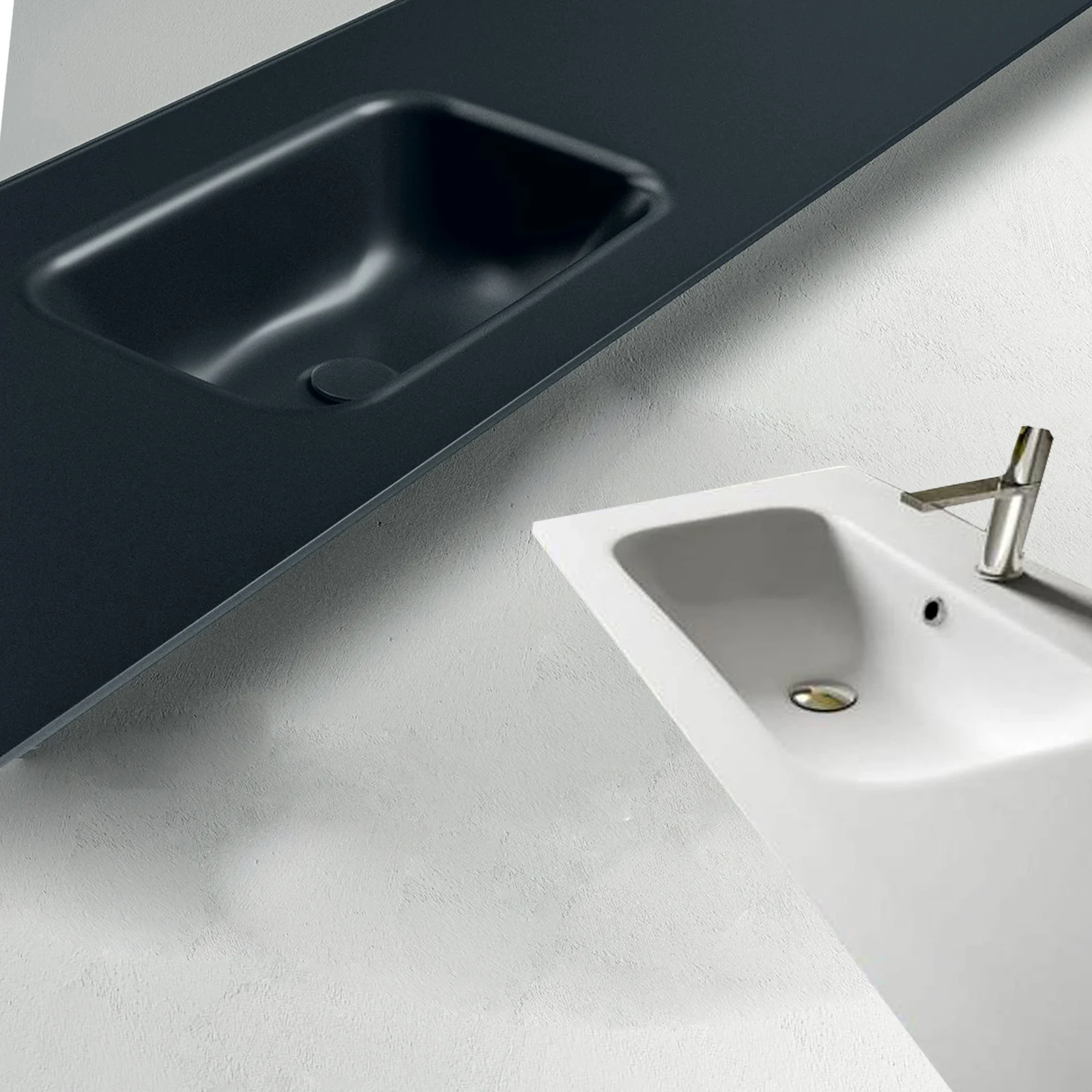  Гранитный резервуар для хранения без белья раковина кухни и ванной ручной умывки санитарная каменная тонкая