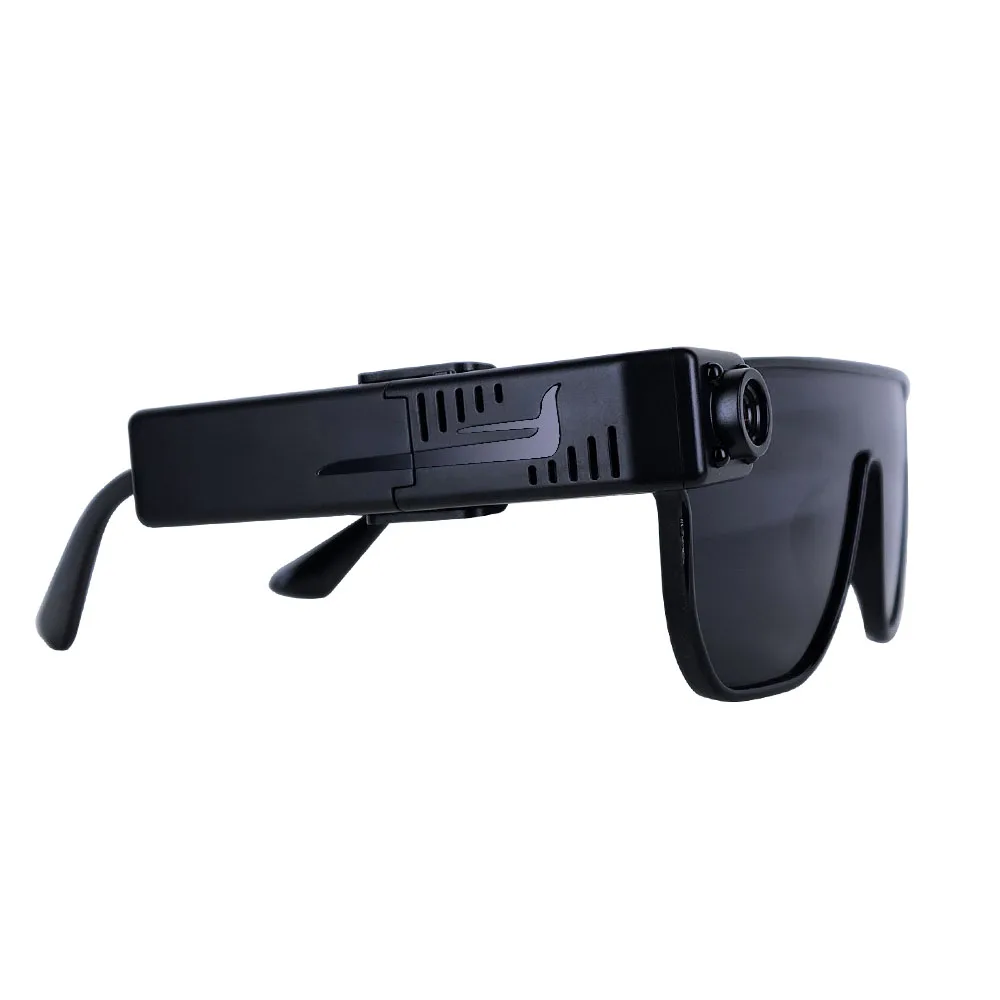 Newest sales smallest  IP sport POV camera   human visual video  Camera with Night Vision on  Glasses Legs
