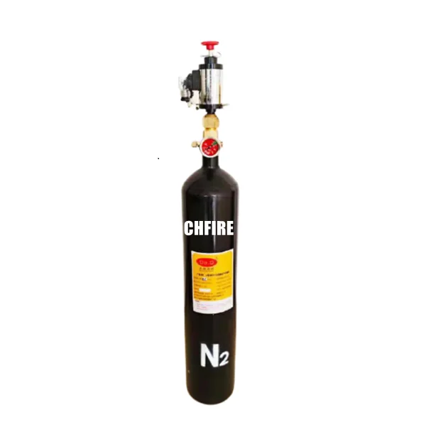 CHFIRE Nitrogen cylinder fm200 cylinder with valve for fire suppression systems