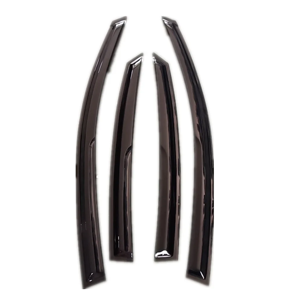 car window visor rain shade door visor deflectors window rain guard for Mitsubishi L300