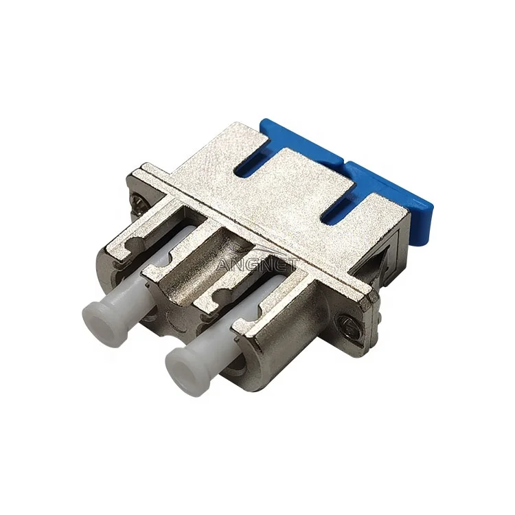 Fiber Optic Flange Adapter Coupler SM MM LC-SC Duplex Fiber Optic Adapter
