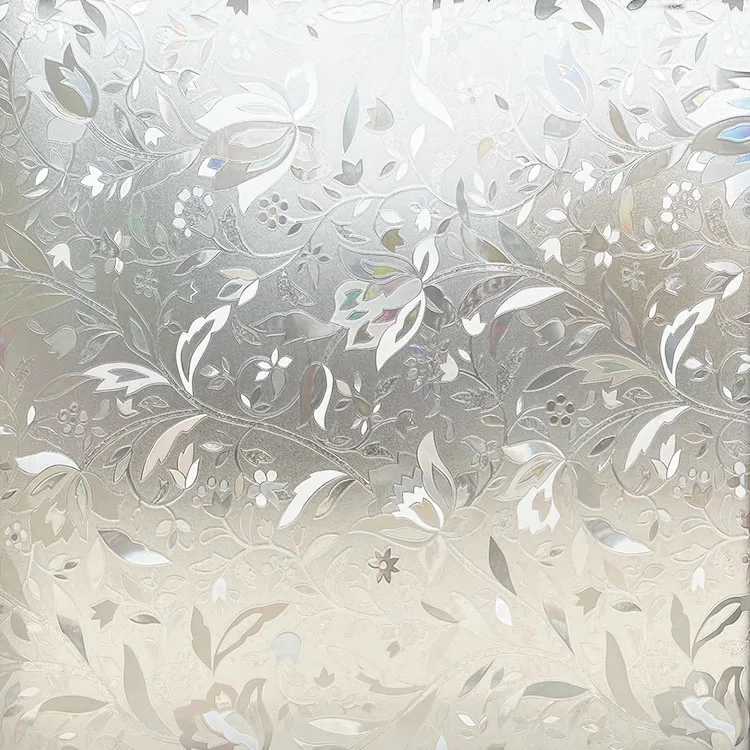 Home frosted privacy window film self adhesive glass stickers frosted glass decoration