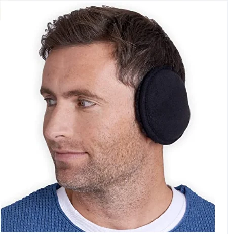 Распродажа, Зимние флисовые наушники для женщин и мужчин, складные наушники, мягкие флисовые наушники