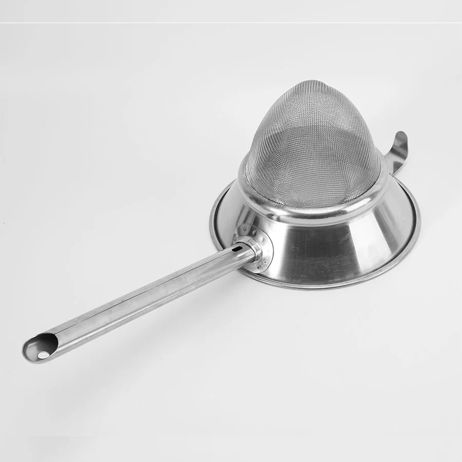 Big Discount 25.3cm Conical Strainer Sustainable Fine Mesh Sieve Stocked Stainless Steel Sieve