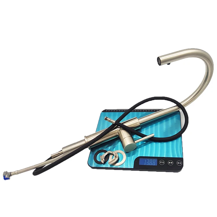 Modern flexible faucet tap hot and cold water kitchen faucet with pull down sprayer