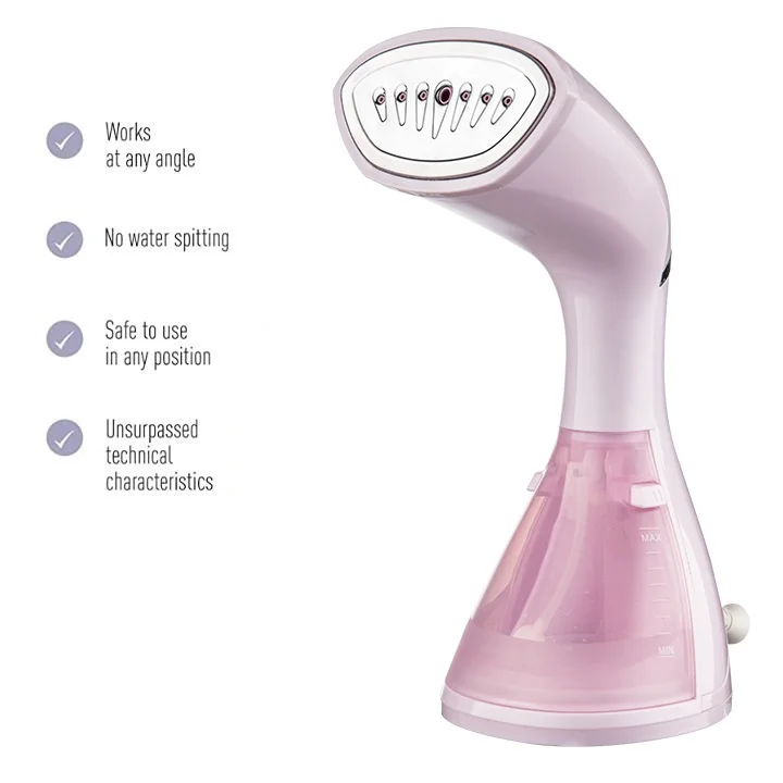 New design 280ml Handheld Fabric Steamer Garment Steamer for Home Travelling Portable Steam Iron