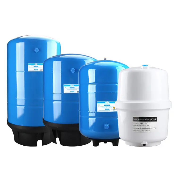 3.2G 4G 6G 11G 20G 28G 30G 40G Water purifier Plastic Metal Steel RO Pressure Tank RO Water Filter Storage Tank Tank