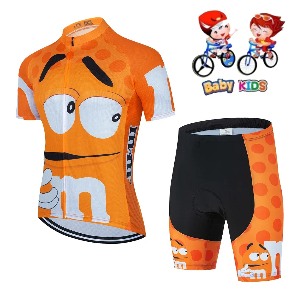 Kids Cycling Jerseys Set Summer Breathable Child Bike Cycling Clothes Boy Sport Bicycle Jersey Cycling Clothing Hot Selling New
