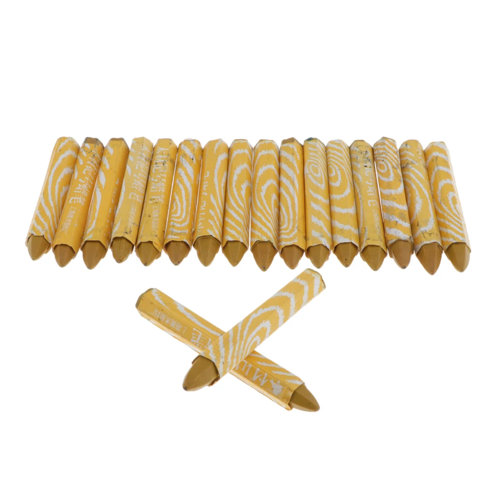 White Industrial Lumber Crayon Eco Marking Crayon for Ceramics Concrete Glass Plastic Tire