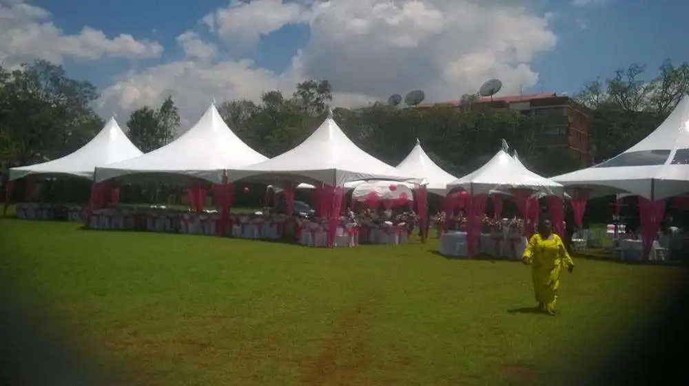 Big 20x20 Outdoor Canopy Circular Heavy Duty Exhibition Wedding Commercial Marquees Pagoda Tent