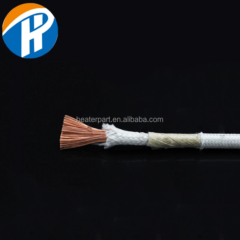 Mica High Temperature Cables 450 500 600 800 Degree Pure braided purity nickel wire for Lighting Use