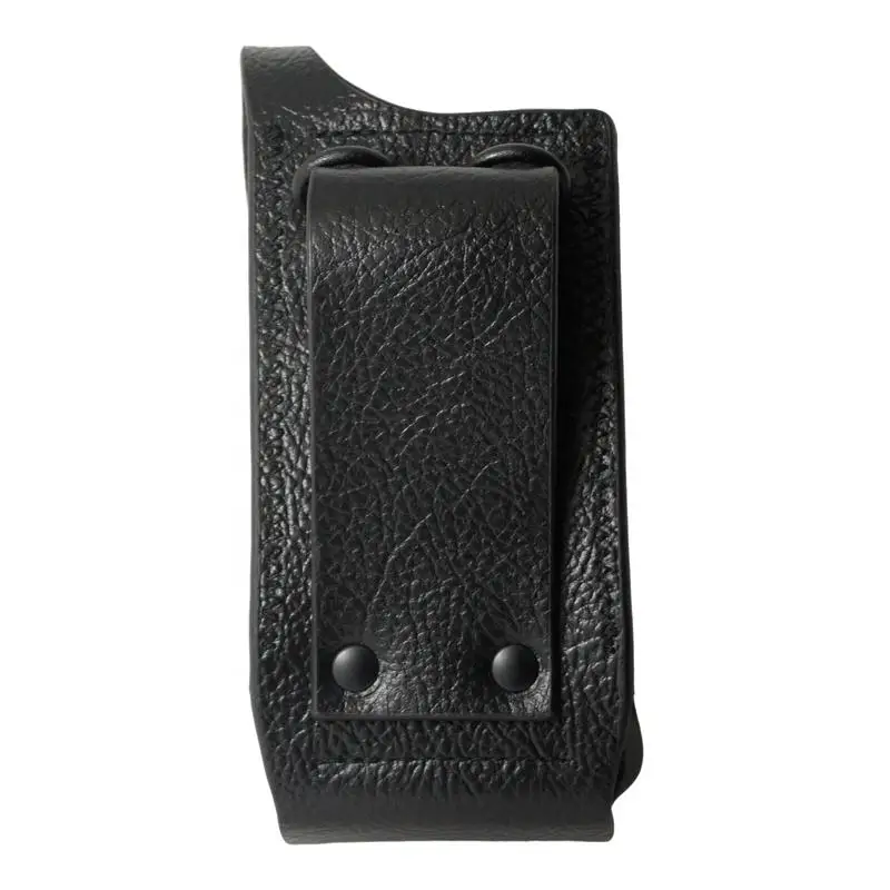Factory Direct Sale CUSTOM Motorola XPR3500 two way radio dp2400 Hard Leather Carry Case PMLN5863 for Motorola XPR 3500 dp2400e