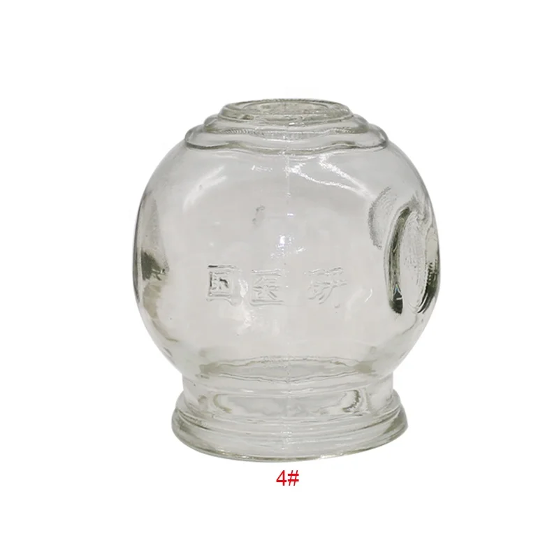 Hot sales best quality Chinese manufacture therapy hijama cupping set fire glass cupping cup