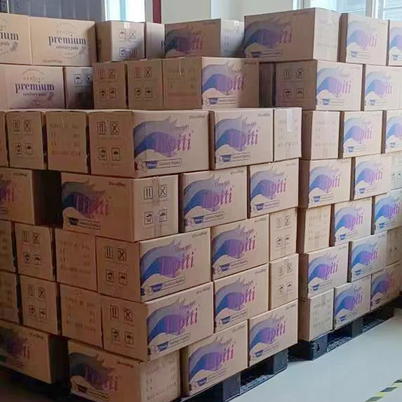 Wholesale Manufacturing Cotton Anion Ultra Thin Breathable Disposable Sanitary Napkin Pads